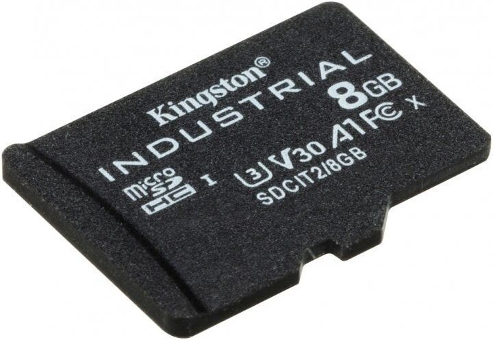 Карта памяти Kingston Industrial microSD 8ГБ (SDCIT2/8GBSP) H00000123287 фото