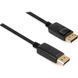 Кабель Vinga DisplayPort - DisplayPort 3 м (VCPDPMM3BK) H00000176069 фото 1