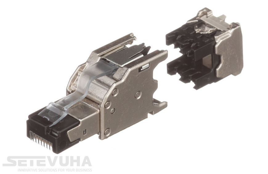 Конектор RJ-45 Panduit Кіт 6а FTP/STP (Экранированный) 1 шт (FPS6X88MTG-X) H00000030810 фото