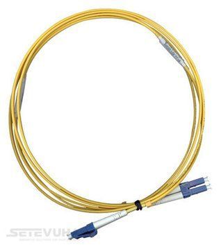 Патч-корд оптичний Molex LC-LC UPC SM Duplex 1м (91.LL.872.00100) H00000029918 фото
