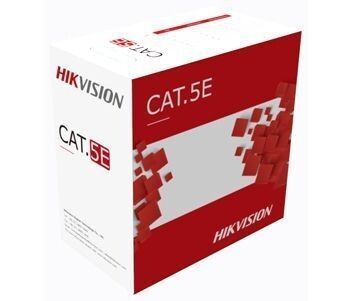 Кабель витая пара Hikvision UTP Cat 5e PVC 4 х 2 х 0,55 (DS-1LN5EO-UU/E) H00000252563 фото