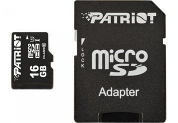 Карта пам'яті Patriot LX Series microSD 16 ГБ (PSF16GMCSDHC10) H00000150095 фото