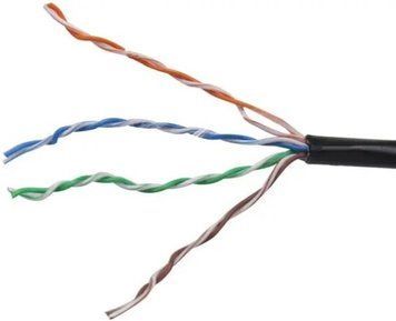 Кабель витая пара Hikvision UTP Cat 5e PVC 4 х 2 х 0,55 (DS-1LN5EO-UU/E) H00000252563 фото