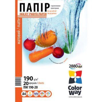 Папір ColorWay (PM190020A4) H00000271003 фото