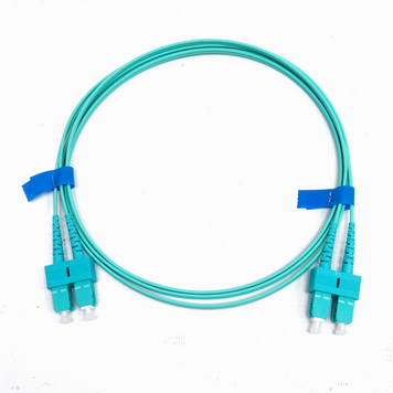 Патч-корд оптичний CMS SC-SC UPC MM(OM3) Duplex 10м (UPC-10SCSC(MM)D(ON)S) H00000354866 фото