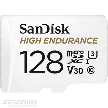 Карта пам'яті SanDisk High Endurance microSD 128ГБ (SDSQQNR-128G-GN6IA) H00000038351 фото