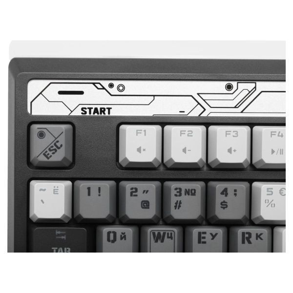 Клавіатура A4Tech (B950 RGB (Warrior Grey)) H00000416440 фото