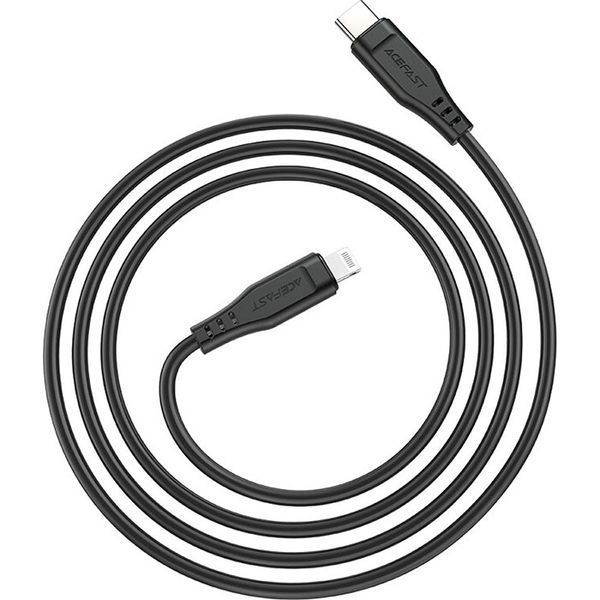 Кабель ACEFAST USB Type C - Apple Lightning 1.2 м USB 2.0 (AFC3-01B) H00000180147 фото