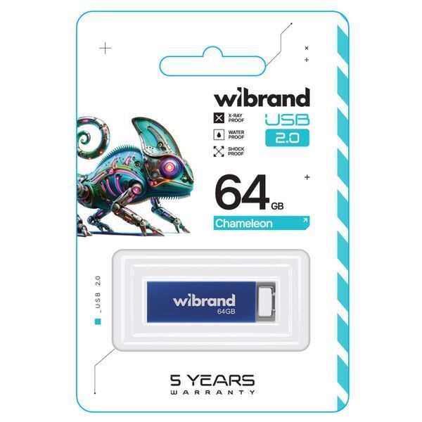 Флеш память USB Wibrand (WI2.0/CH64U6U) H00000460109 фото