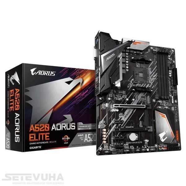 Материнська плата Gigabyte АМ4 (A520_AORUS_ELITE) H00000032009 фото