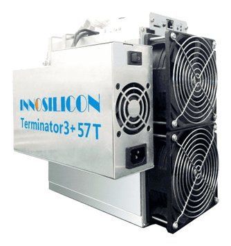 Asic-майнер Innosilicon T3 57 Th/s 3300 Вт SHA-256 (T3+ 57Th) H00000502805 фото