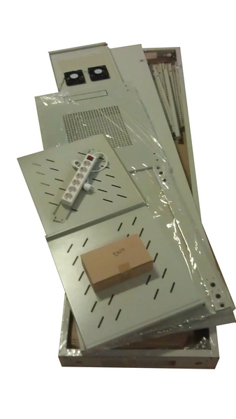 Телекомунікаційна шафа Hypernet 20U 19" 1000 мм (FNC1000-20U-FLAT-AC) H00000252134 фото