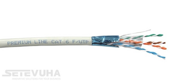 Кабель вита пара Premium Line FTP Cat 6 LSZH 4 х 2 х 0,57 (206242125) H00000003059 фото
