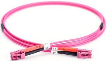 Патч-корд оптичний DIGITUS LC-LC UPC MM(OM4) Duplex 3м (DK-2533-03-4) H00000256973 фото