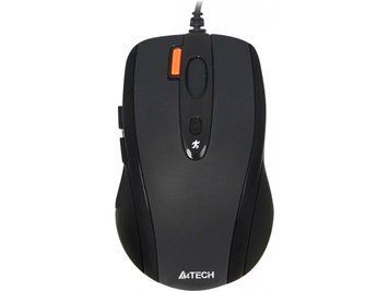 Миша A4Tech дротова (N-70FX-1 (Black)) H00000075982 фото
