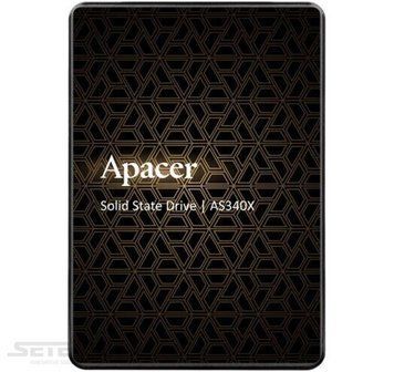 SSD диск Apacer AS340X 120ГБ SATA III 2.5" 3D NAND (AP120GAS340XC-1) H00000043793 фото