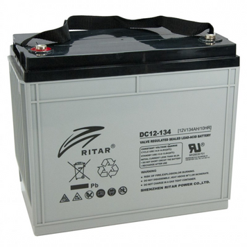Акумуляторна батарея Ritar 134 Аг AGM 12 В (RA12-134) H00000274494 фото