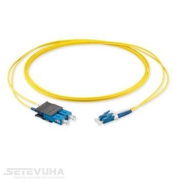Патч-корд оптичний Corning SC-LC UPC SM Duplex 2м (047202R5Z20002M) H00000005829 фото