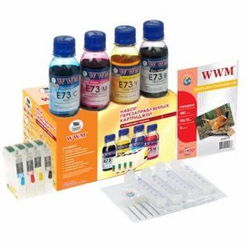 Картридж WWM Black (черный), Cyan (голубой), Magenta (пурпурный), Yellow (желтый) (RC.T128N) H00000176917 фото