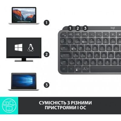 Клавіатура Logitech (920-010498) H00000324850 фото