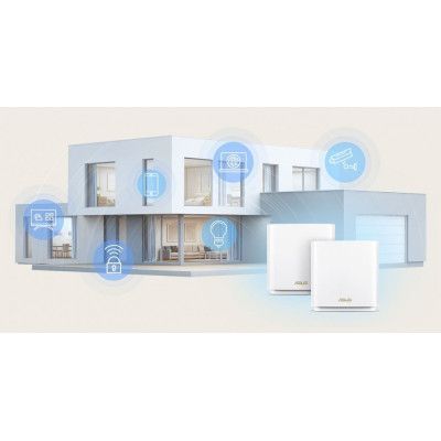 Бездротовий маршрутизатор ASUS Трьохдіапазонний Wi-Fi 6 GbE 2.5GbE (90IG0740-MO3B60) H00000341959 фото