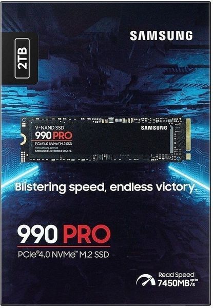 SSD диск Samsung 2ТБ PCI-E 4.0 4x М.2 2280 3D MLC (MZ-V9P2T0BW) H00000313368 фото