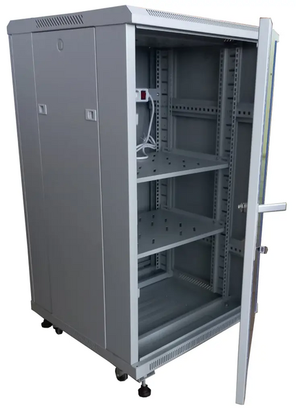 Телекомунікаційна шафа Hypernet 20U 19" 1000 мм (FNC1000-20U-FLAT-AC) H00000252134 фото