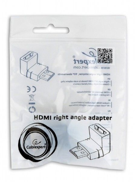 Адаптер-перехідник Cablexpert (A-HDMI90-FML) H00000179768 фото