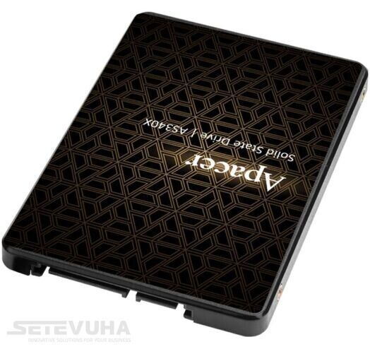 SSD диск Apacer AS340X 120ГБ SATA III 2.5" 3D NAND (AP120GAS340XC-1) H00000043793 фото
