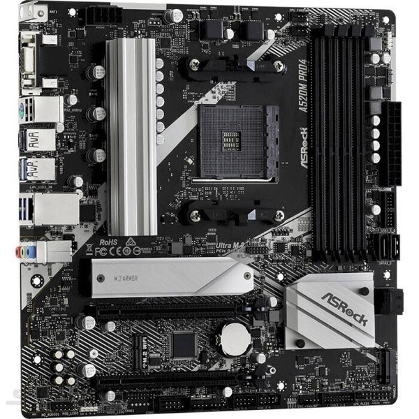 Материнська плата ASRock АМ4 (A520M_PRO4) H00000031786 фото