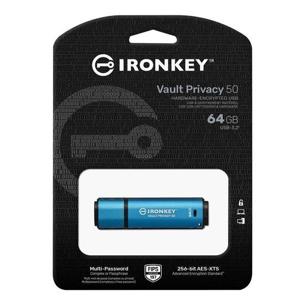Флеш память USB Kingston (IKVP50/64GB) H00000412809 фото
