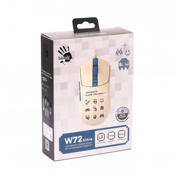 Миша A4Tech (W72 Ultra (Pixels Blue)) H00000457218 фото