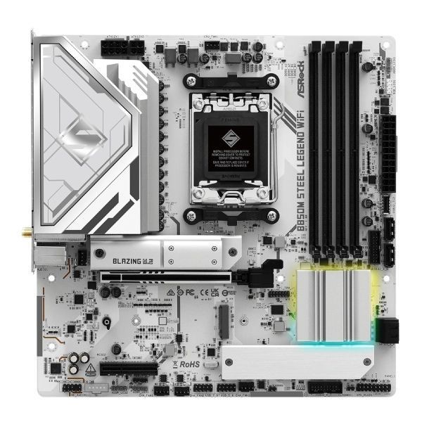 Материнська плата ASRock (B850M STEEL LEGEND WIFI) H00000446388 фото