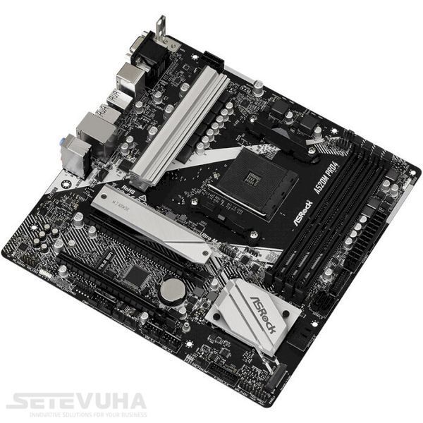 Материнська плата ASRock АМ4 (A520M_PRO4) H00000031786 фото