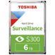 Жесткий диск Toshiba S300 3.5" SATA III 6ТБ (HDWT860UZSVA) H00000049284 фото 1