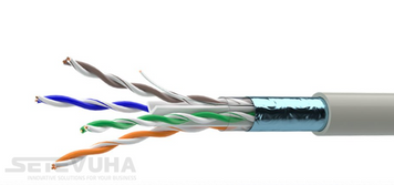 Кабель витая пара OK-Net FTP Cat 6 PVC 4 х 2 х 0,54 (7932020m305) H00000001840 фото