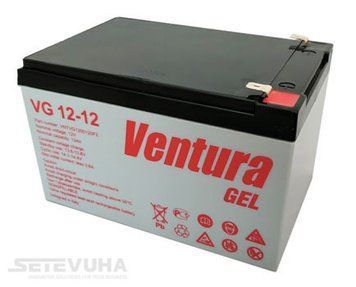 Акумуляторна батарея Ventura 12 Аг GEL 12 В (VG 12-12 Gel) H00000008512 фото