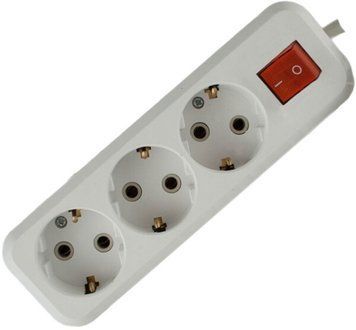 Подовжувач Electrum 5м 3-розеточний EU (C-ES-1795) H00000319126 фото