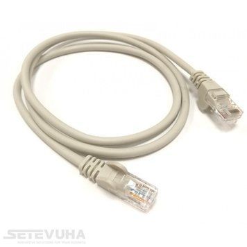 Патч корд L&W ELECTRONICAL UTP Cat. 5e 1 м PVC (PC002-C5E-100) H00000014323 фото