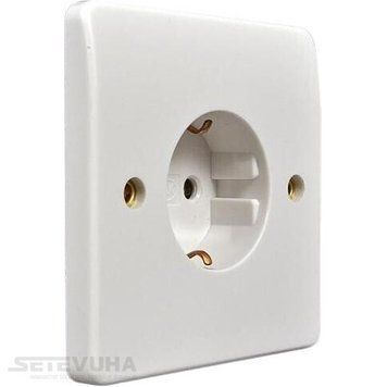 Розетка MK (K4150 S2 WHI) H00000016620 фото