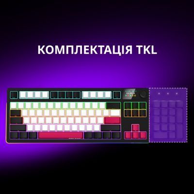 Клавиатура Lorgar (LRG-KBP70TKLW-WH-US) H00000482579 фото