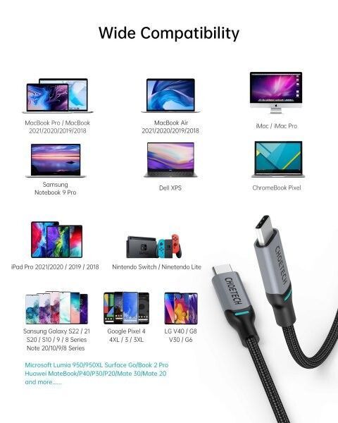 Кабель Choetech (XCC-1002-GY) H00000389812 фото