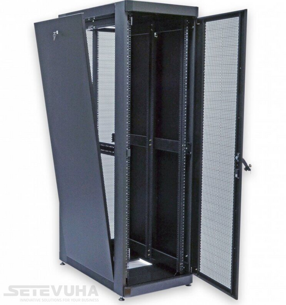 Телекоммуникационный шкаф CMS 45U 19" 865 мм (UA-MGSE4568MPB) H00000014242 фото