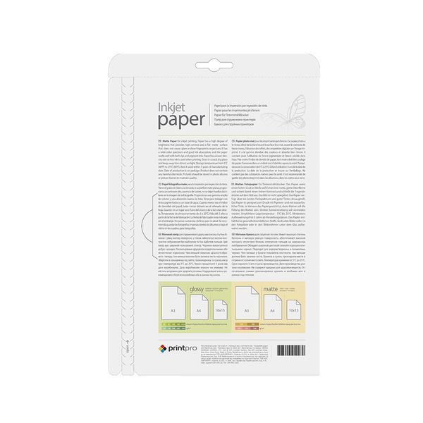 Бумага PrintPro (PME190100A4) H00000273229 фото