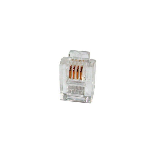 Конектор RJ-12 Atcom Cat 3 UTP (Не экранированный) 1 шт (Atcom_12419) H00000252484 фото