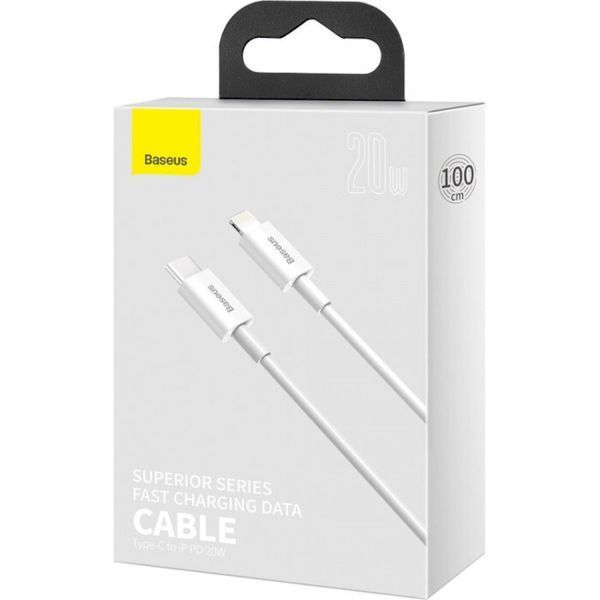 Кабель BASEUS USB Type C - Apple Lightning 1 м USB 2.0 (CATLYS-A02) H00000180344 фото