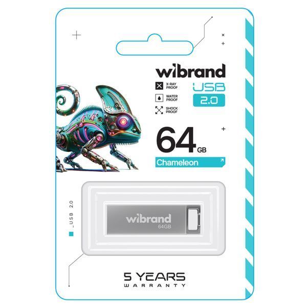 Флеш память USB Wibrand (WI2.0/CH64U6S) H00000460114 фото