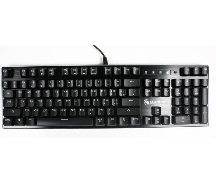 Клавіатура A4Tech ігрова провідна (B820R Bloody (Black) Red SW) H00000075837 фото