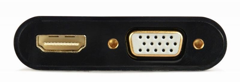 Адаптер-перехідник Cablexpert (A-HDMIM-HDMIFVGAF-01) H00000319161 фото